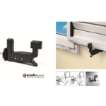 FERMAIMPOSTA SUPER TOP GRILLO AUTOMATOMATICO NERO CON VITE mm.70-120-150 prodotto da   ESINPLAST